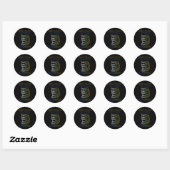 Mental Health Gift Ronde Sticker (Vel)
