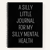 Mental Health Journal | Let goed op je gedachten Notitieboek (Voorkant)