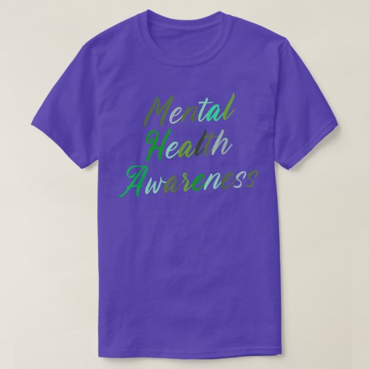 Mental Health Matters Awareness4640 2143  T-shirt (Design voorkant)