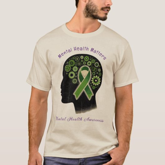 Mental Health Matters – Awareness T-Shirt (Voorkant)