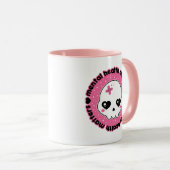Mental Health Matters Kawaii Skull Mok (Voorkant rechts)