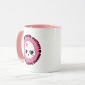 Mental Health Matters Kawaii Skull Mok (Voorkant links)