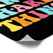 Mental Health Matters Quote Je kunt harde dingen d Poster (Hoek)