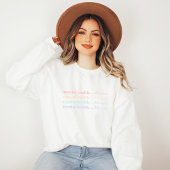 Mental Health Matters sweatshirt | Quote IV Pastel