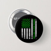 Mental Health S Human Brain Illness Awareness Gree Ronde Button 5,7 Cm (Voorkant /achterkant)