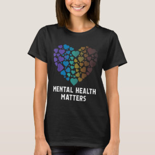 Mental Health S Mental Health Awareness Mannen Vro T-shirt