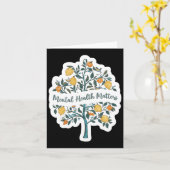 Mental Health S Sticker 43 Kaart (Gele Bloem)