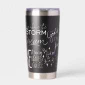 Mental Health Self Care Mindfulness Affirmation Ar Geïsoleerde Drinkbeker (Voorkant)