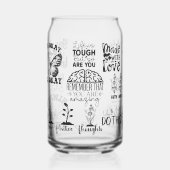 Mental Health Self Care Positive Affirmations Mind Blikvorm Glas (Links)