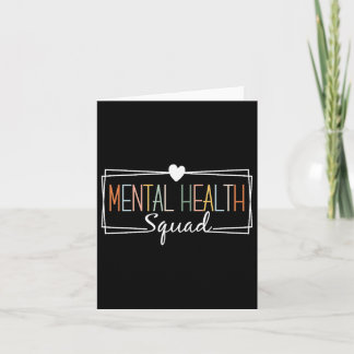 Mental Health Squad Brain Illness Mental Health AW Kaart