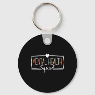Mental Health Squad Brain Illness Mental Health AW Sleutelhanger
