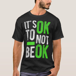 Mental Health Suicide Awareness geeft het goede vo T-shirt