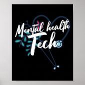 Mental Health Suicide Awareness Month Psychiatric  Poster (Voorkant)
