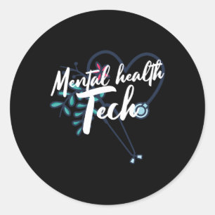 Mental Health Suicide Awareness Month Psychiatrisc Ronde Sticker