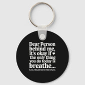 Mental Health Suicide Prevention Awareness Person Sleutelhanger (Voorkant)