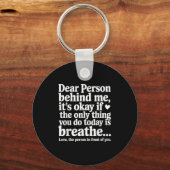 Mental Health Suicide Prevention Awareness Person  Sleutelhanger (Voorkant)