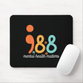 Mental Health Suicide Prevention Awareness Support Muismat (Met muis)