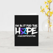 Mental Health Support Product Suicide Prevention A Kaart (Gele Bloem)