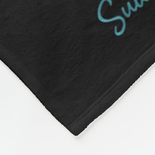 Mental Health Suprt Suicide Prevention Awareness S Fleece Deken (Hoek)