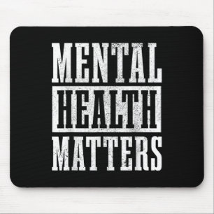 Mental Health's Awareness Month Einde van het Stig Muismat
