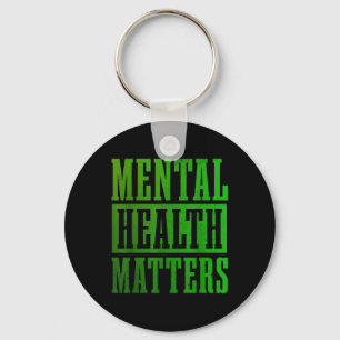 Mental Health's Awareness Month Einde van het Stig Sleutelhanger