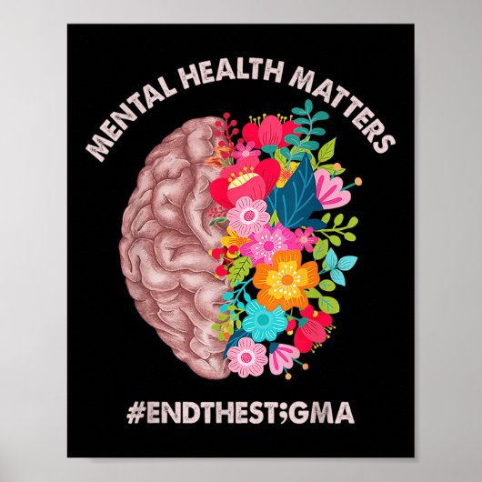 Mental Health's Awareness Month Shirt Einde van de Poster (Voorkant)
