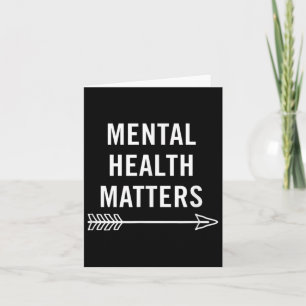 Mental Health's Awareness Therapeut Psycholoog Kaart