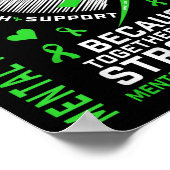 Mental Health's kleindochter Mental Health Aware Poster (Hoek)