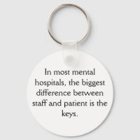 Mental Hospital Sleutelhanger