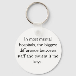 Mental Hospital Sleutelhanger