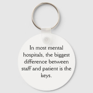 Mental Hospital Sleutelhanger