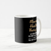 Mental Illness Health Counselor Gift - Therapist Q Koffiemok (Voorkant rechts)