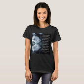 Mental Illness Meme Shunned T-shirt (Voorkant volledig)