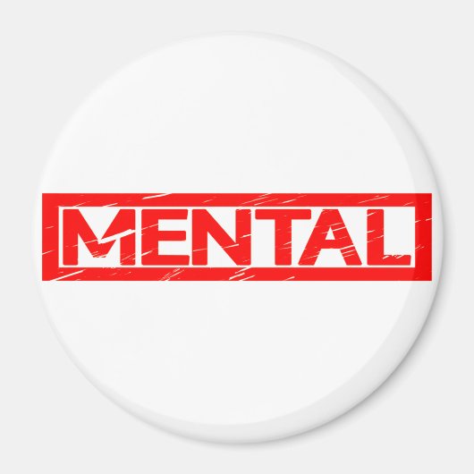 Mental Stamp Magneet (Voorkant)