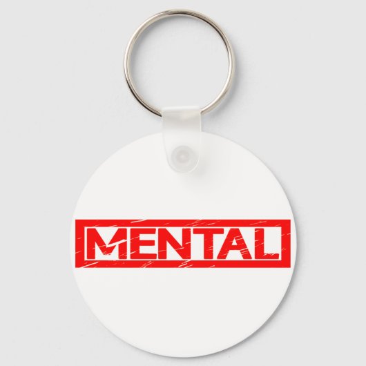 Mental Stamp Sleutelhanger (Voorkant)