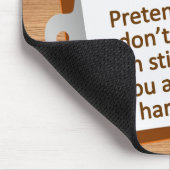 Mental Vacation Mousepad Muismat (Hoek)