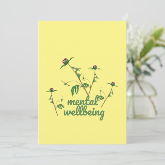 Mental Wellare Kaart (Staand voorkant)