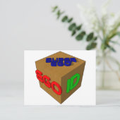 MentalBlock Briefkaart (Staand voorkant)