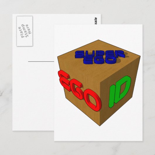 MentalBlock Briefkaart (Voorkant / Achterkant)