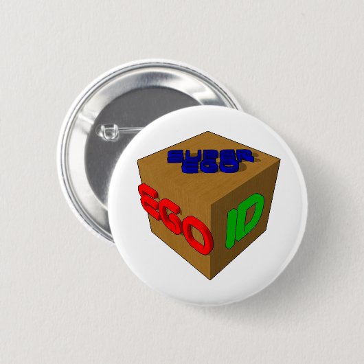 MentalBlock Ronde Button 5,7 Cm (Voorkant /achterkant)