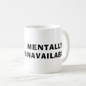 Mentale Afwezigheid Kopje Koffiemok (Voorkant rechts)
