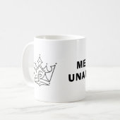 Mentale Afwezigheid Kopje Koffiemok (Voorkant links)
