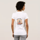 Mentale Bakdown T-shirt Grappige Bakkerij Skelet P (Achterkant volledig)