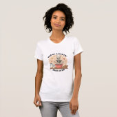 Mentale Bakdown T-shirt Grappige Bakkerij Skelet P (Voorkant volledig)