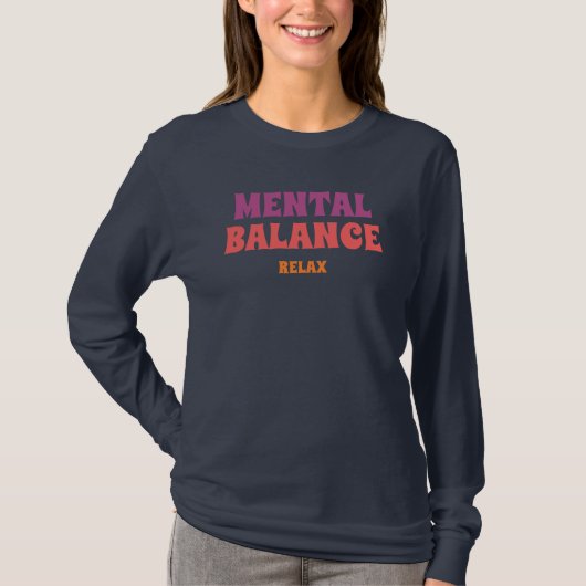 Mentale Balans Ontspan T-shirt (Voorkant)