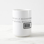 Mentale Batterijen Opladen Magische Mok (Midden)