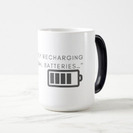 Mentale Batterijen Opladen Magische Mok