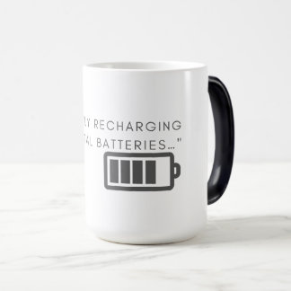 Mentale Batterijen Opladen Magische Mok