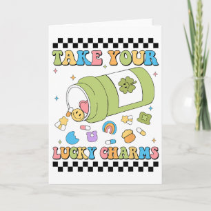 Mentale bewustwording Neem je geluksbrengers Pille Kaart