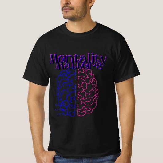 Mentale bewustzijnstshirt t-shirt (Voorkant)